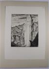 MARGARET LOWENGRUND Group of 5 etchings of New York.